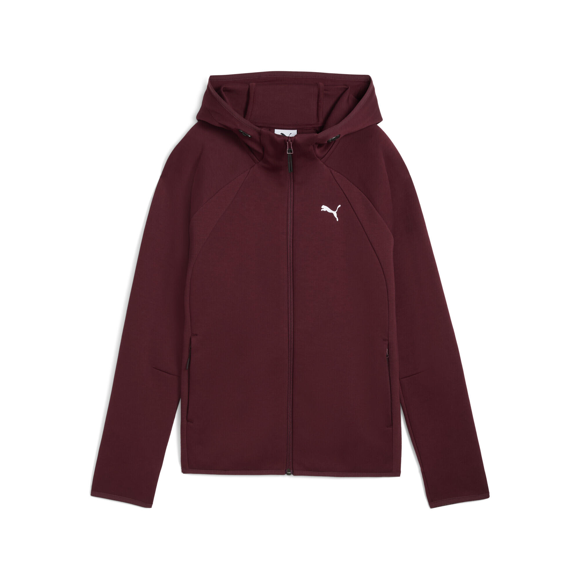 PUMA Evostripe hoodie met rits voor dames PUMA Ruby Shimmer Red