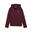 Pulover alergare femei cu glugă Evostripe, alb PUMA Ruby Shimmer Red