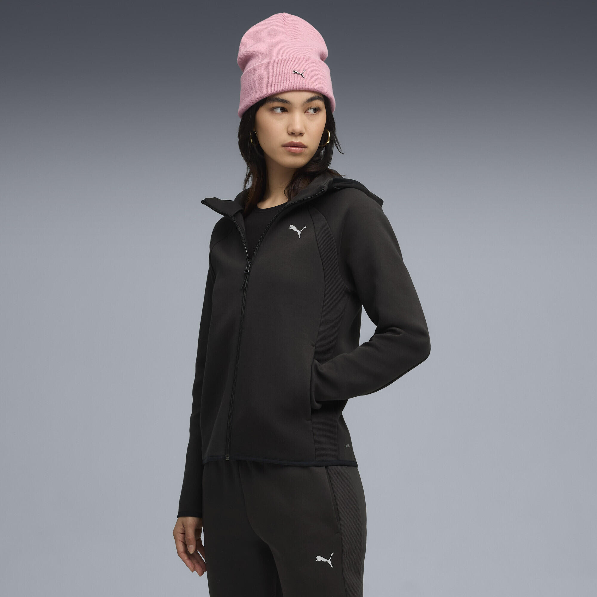 Sweat à capuche  zippé Evostripe Femme PUMA 2/7