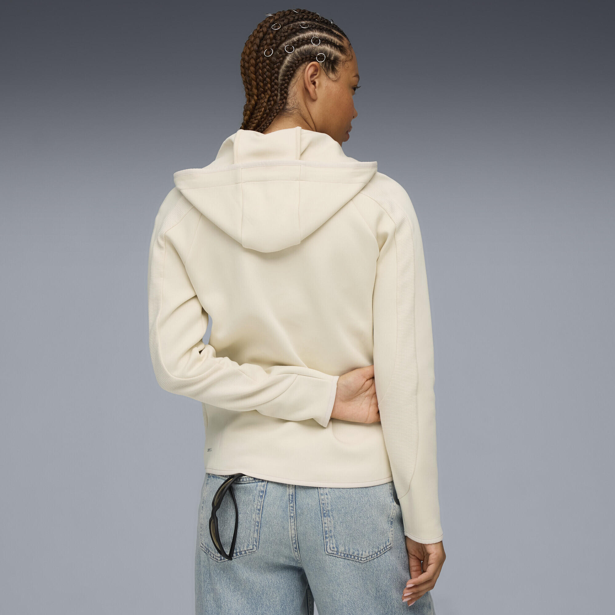 Sweat à capuche  zippé Evostripe Femme PUMA 3/7