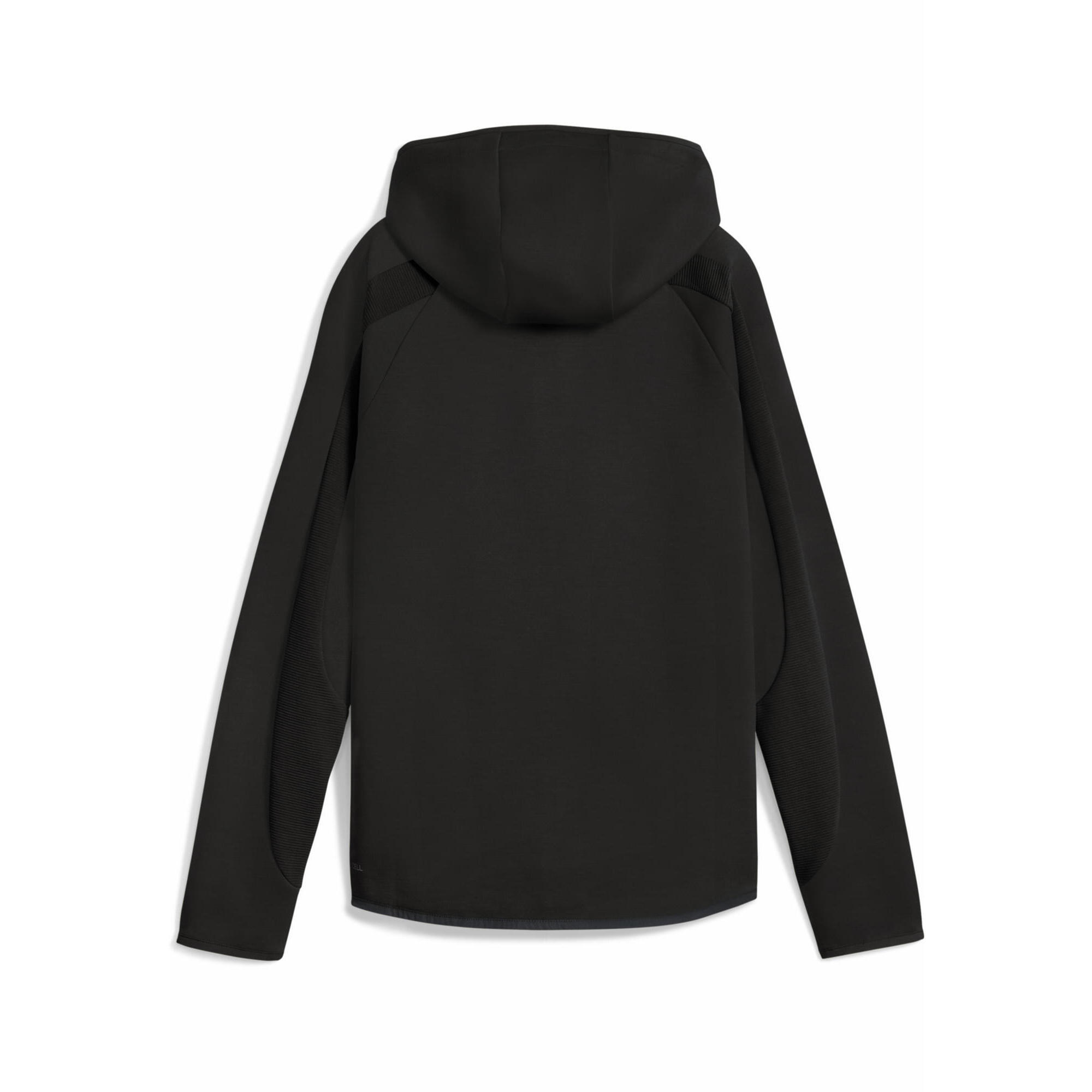 Damska rozpinana bluza Evostripe z kapturem PUMA Black