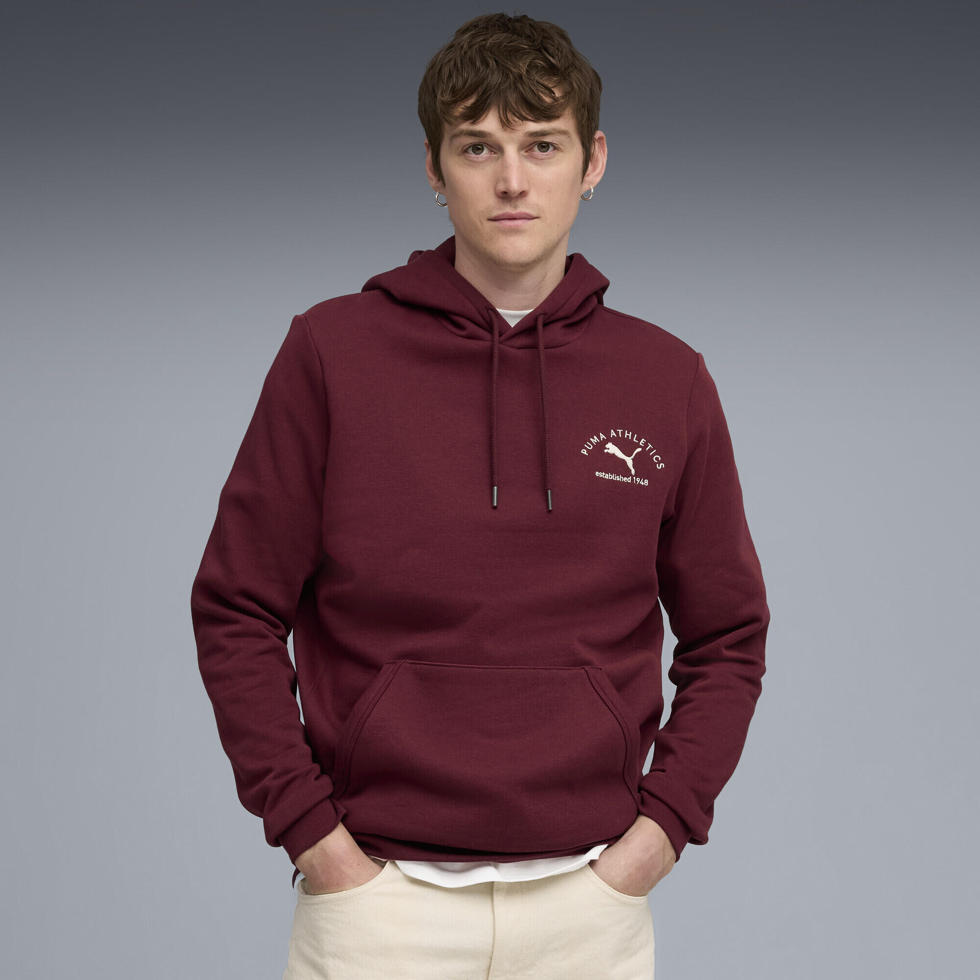 PUMA Class hoodie met print voor heren PUMA Ruby Shimmer Red 2/7