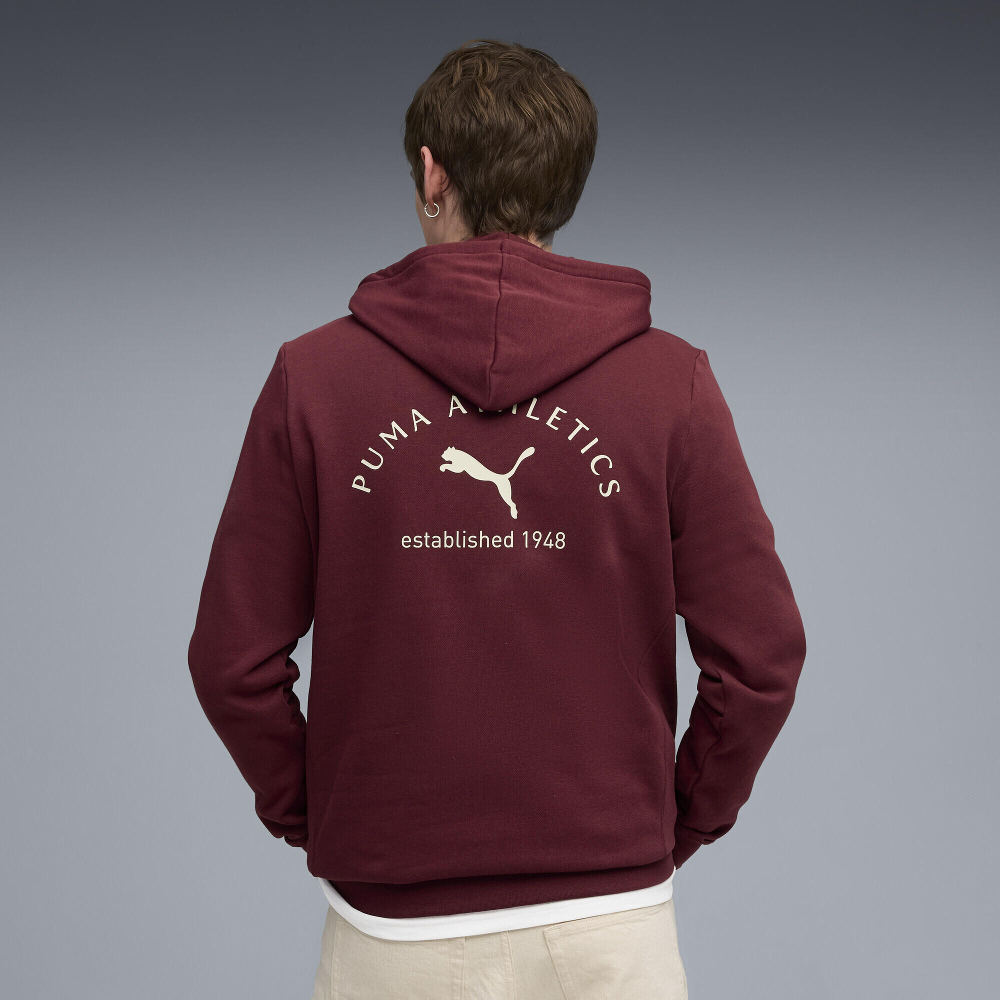 Felpa con cappuccio con grafica PUMA Class da uomo PUMA 3/7