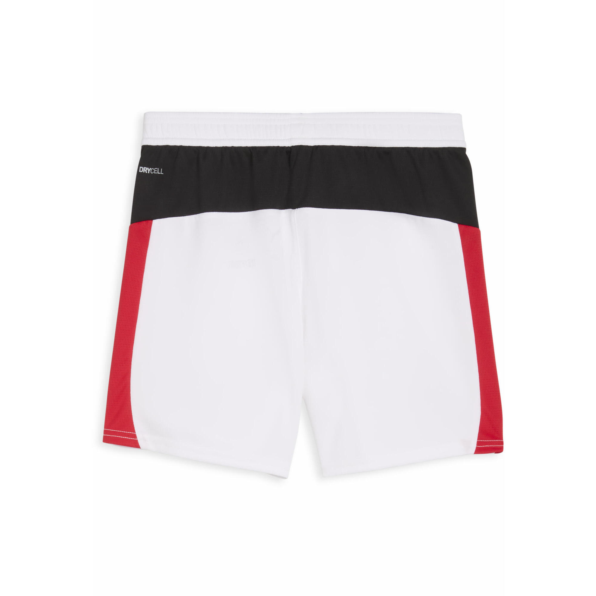 Młodzieżowe szorty AC Milan 25/26 PUMA White For All Time Red