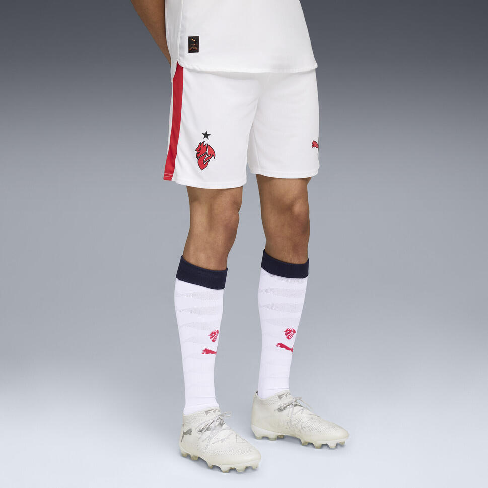 Męskie szorty AC Milan 25/26 PUMA White For All Time Red