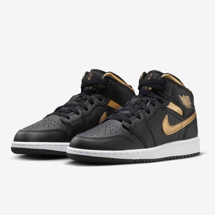 Jordan - Chaussures De Sport Homme Nike Air Jordan 1 Mid - Chaussures De Sport - Noir - Decathlon