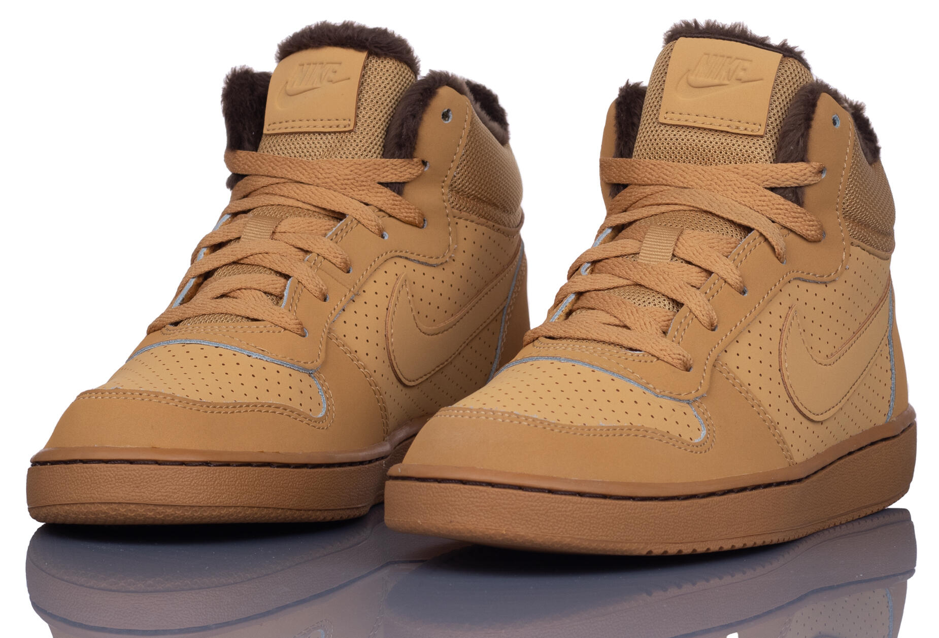 Jugend-Winterschuhe Nike Court Borough Mid Winter GS Decathlon