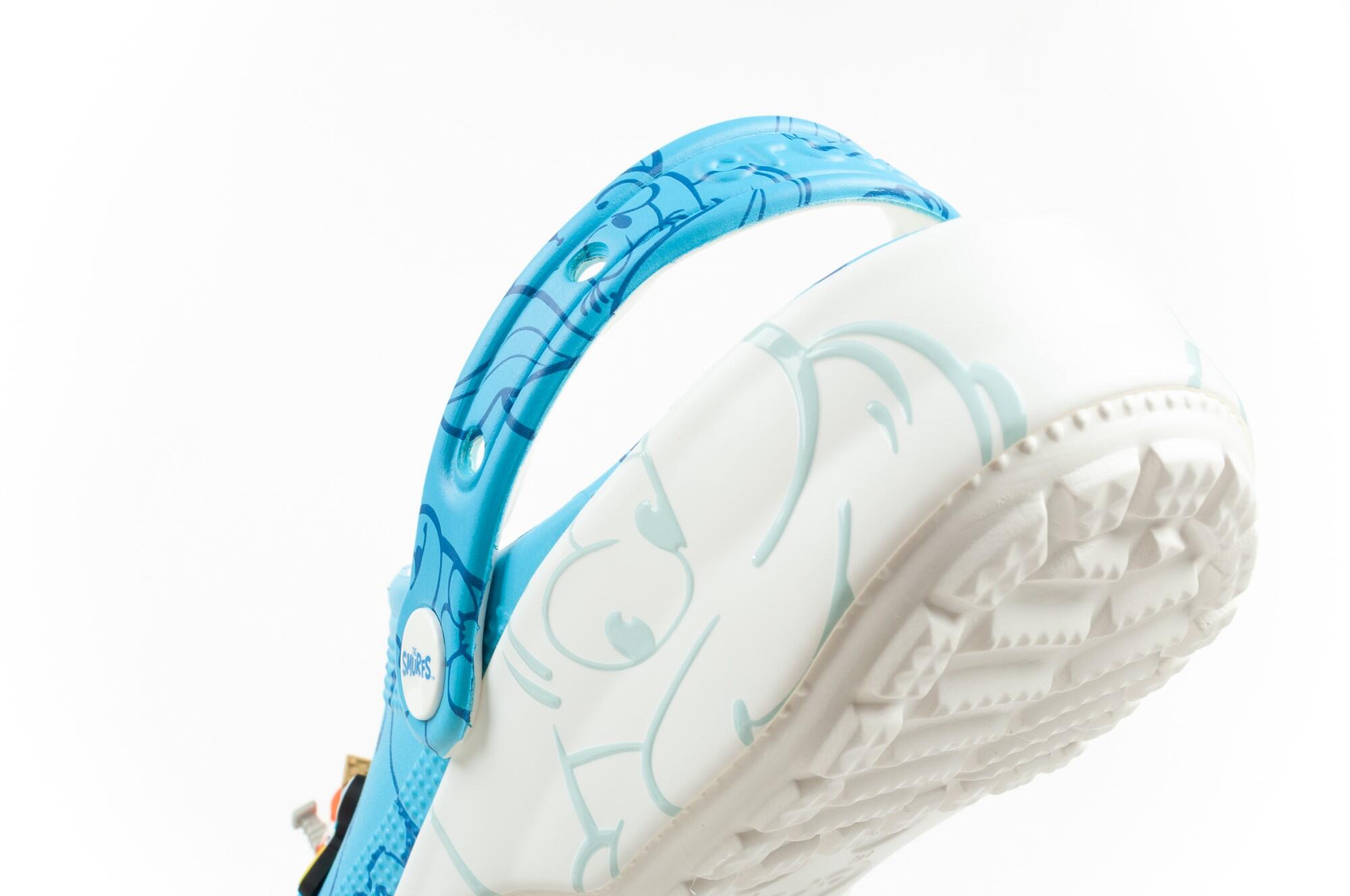 Sandali zoccoli da donna Crocs Smurfs 5/7