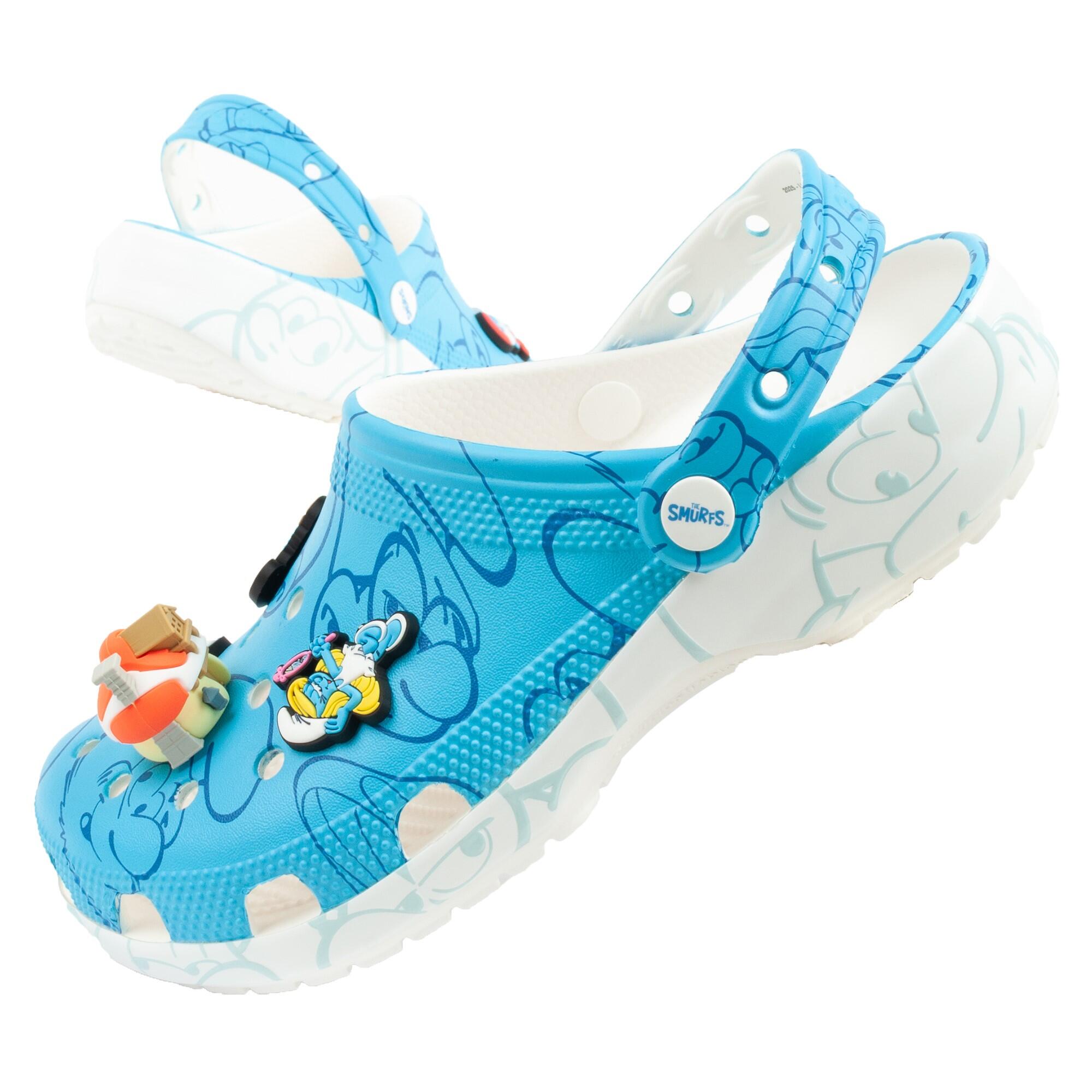 Crocs - Sandales Clogs Pour Femmes Crocs Smurfs - Sabots - Blanc|bleu - Decathlon