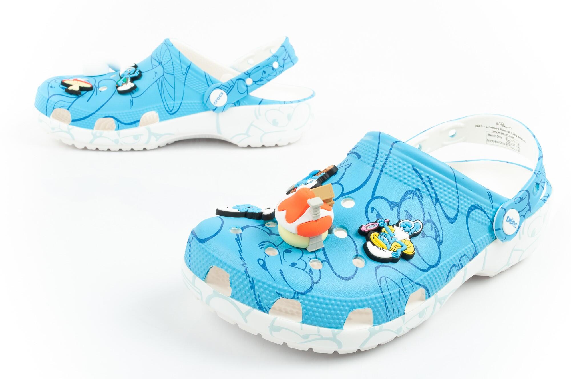 Sandali zoccoli da donna Crocs Smurfs 6/7