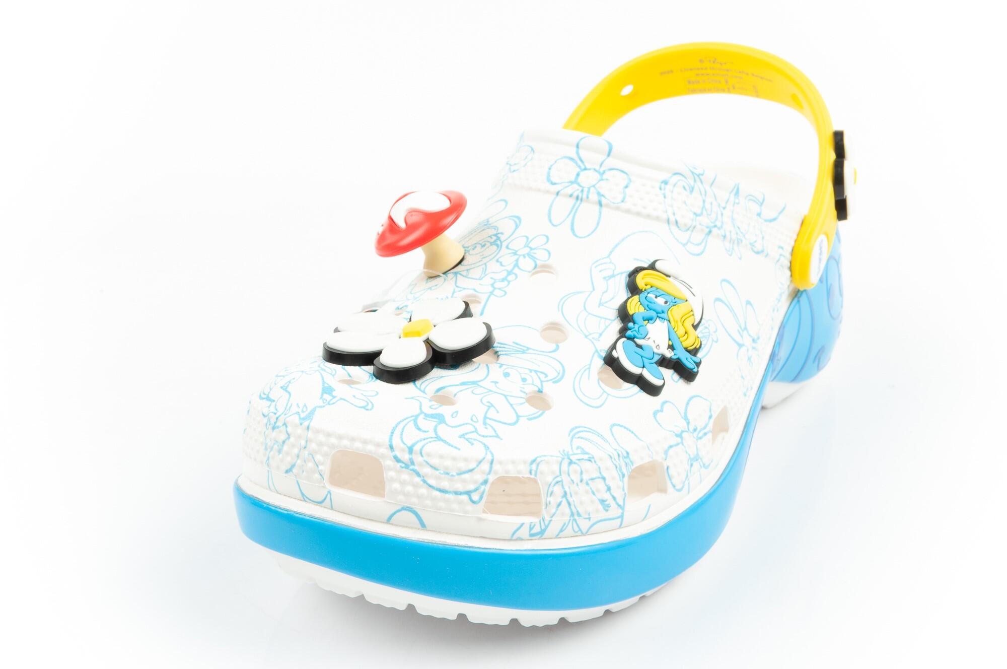 Sandales compensées pour femmes Crocs Smurfs sur plateforme Schtroumpfs 3/7