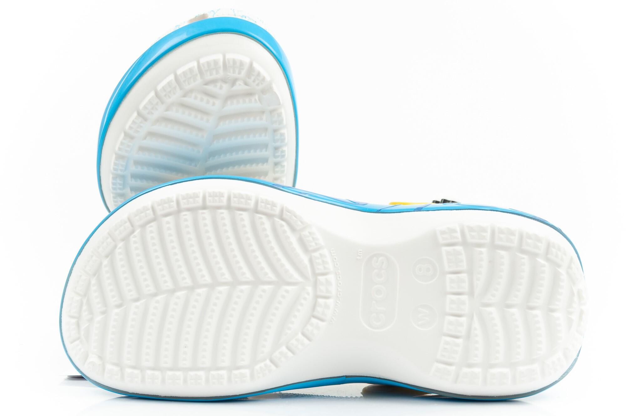 Sandales compensées pour femmes Crocs Smurfs sur plateforme Schtroumpfs 7/7