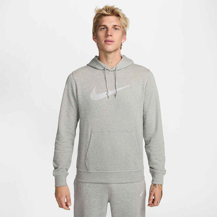 Nike - Sweat À Capuche Homme Nike Club Ft Hoody Swoosh - Sweat-shirt - Gris - Decathlon