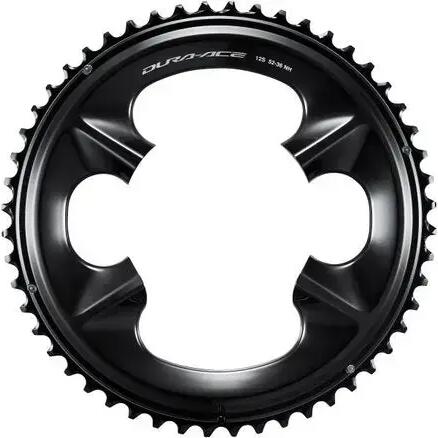 Chainring Shimano Dura-Ace FC-R9200 52 teeth black (2x12)