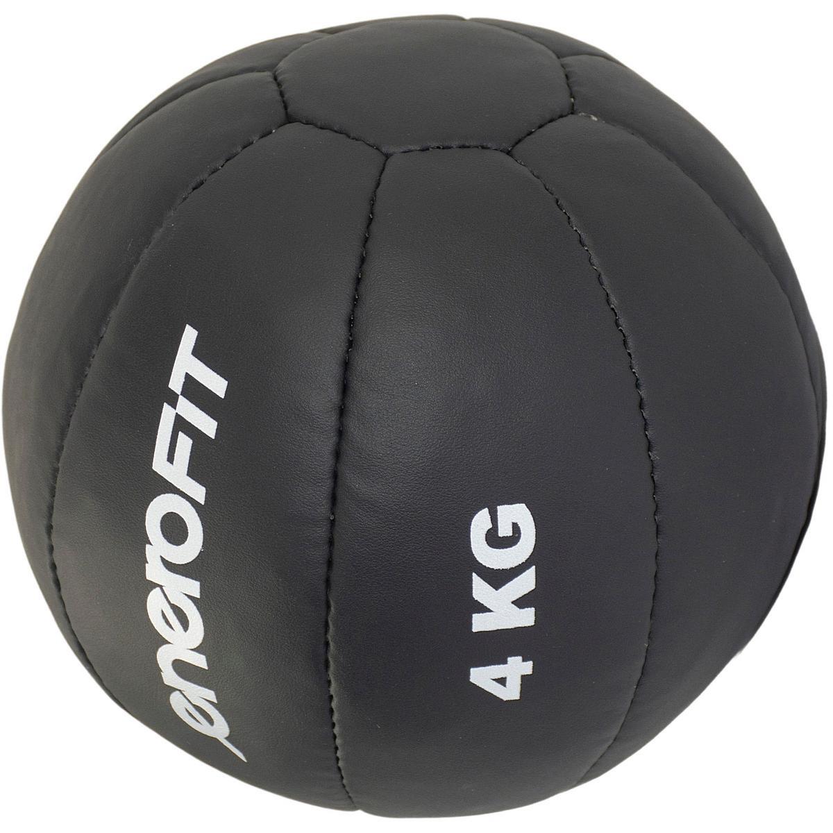 Piłka lekarska Enero Fit 4KG skóra sytetyczna 2/4