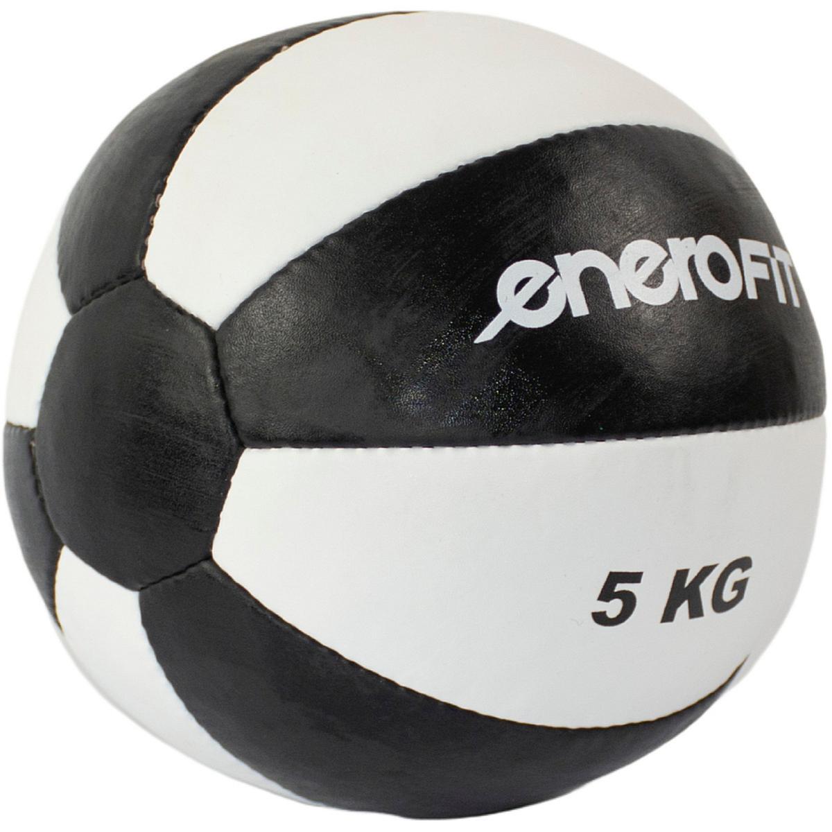 Piłka lekarska Enero Fit 5KG skóra sytetyczna 2/4