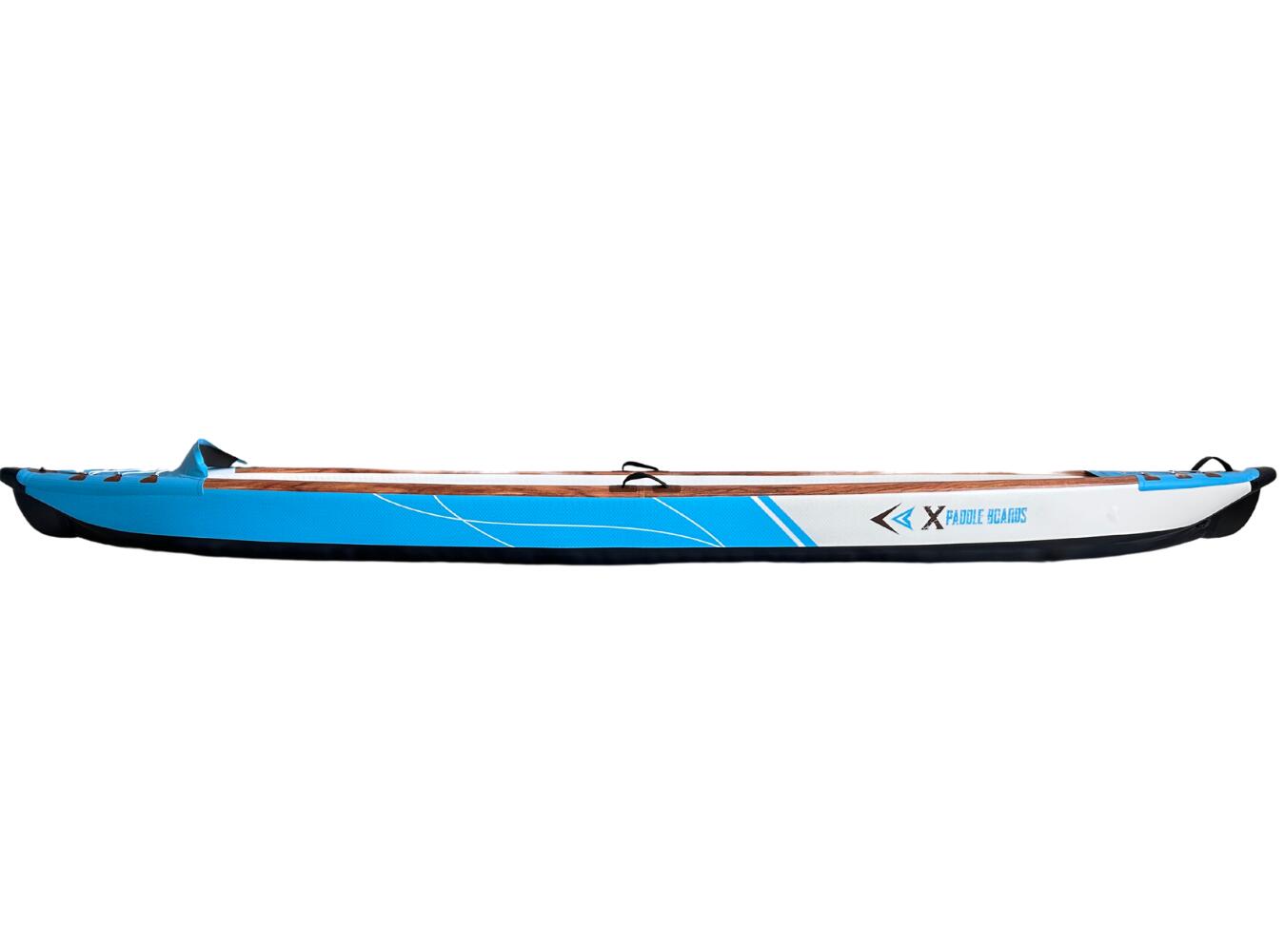 Canoa kayak gonfiabile 3 posti dropstitch 490 x 85 x 42 cm   K-BLUE 3/5