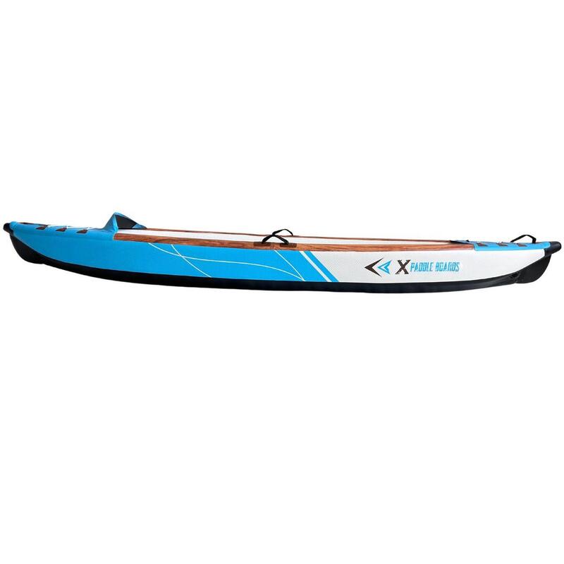 Canoe Kayak Gonflabil 1 loc Dropstitch 366 x 75 x 42 cm K-BLUE – PACHET COMPLET