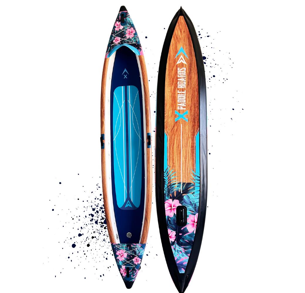 Opblaasbare Kajak TORPEDO 2P HP - 426cm/13'9x78cm/31' - DropStitch MAX 190 kg