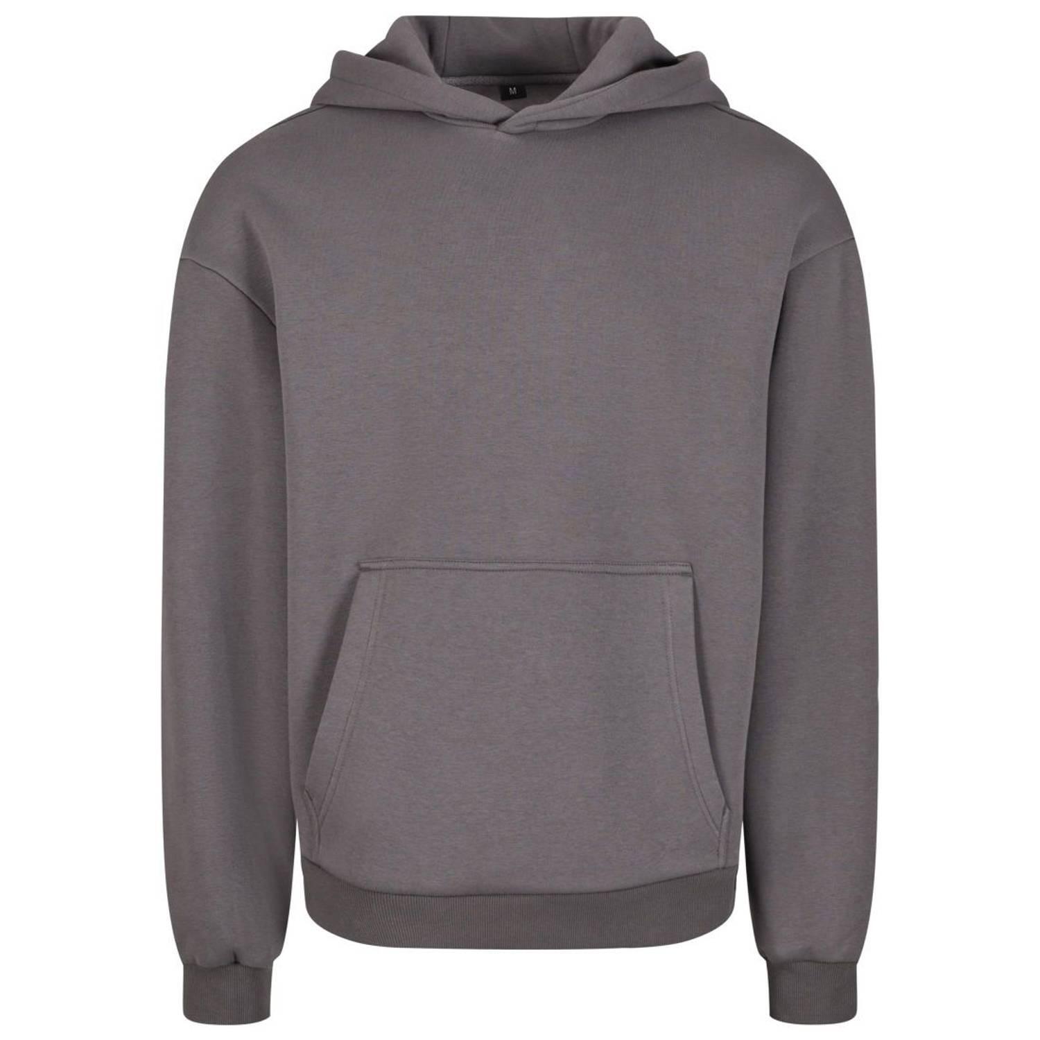 Build Your Brand Unisex Adult Fluffy Pullover Hoodie