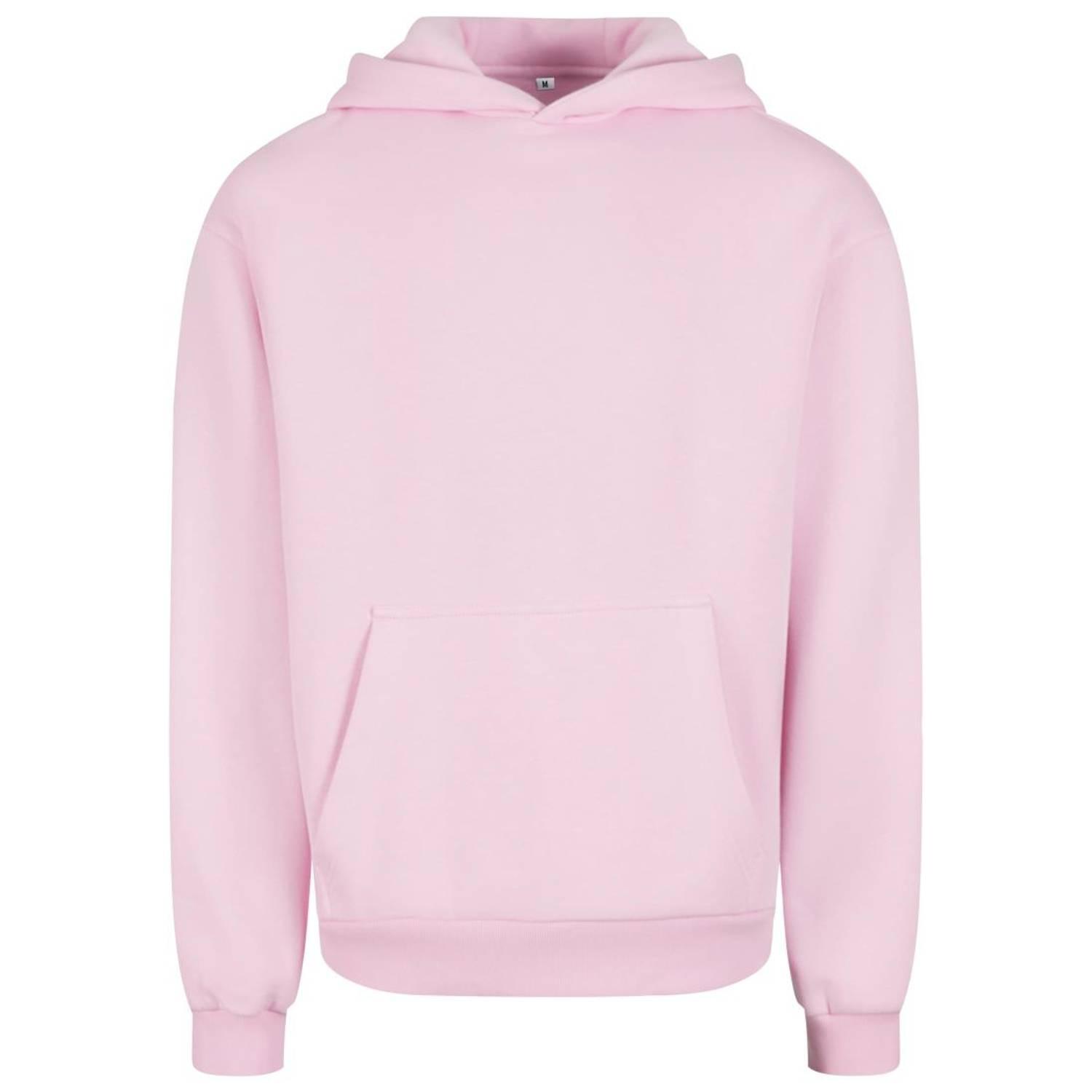 Build Your Brand Unisex Adult Fluffy Pullover Hoodie