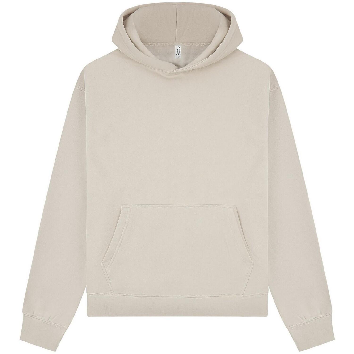 Casual Classics Unisex Adult Premium Combed Cotton Boxy Oversized Hoodie