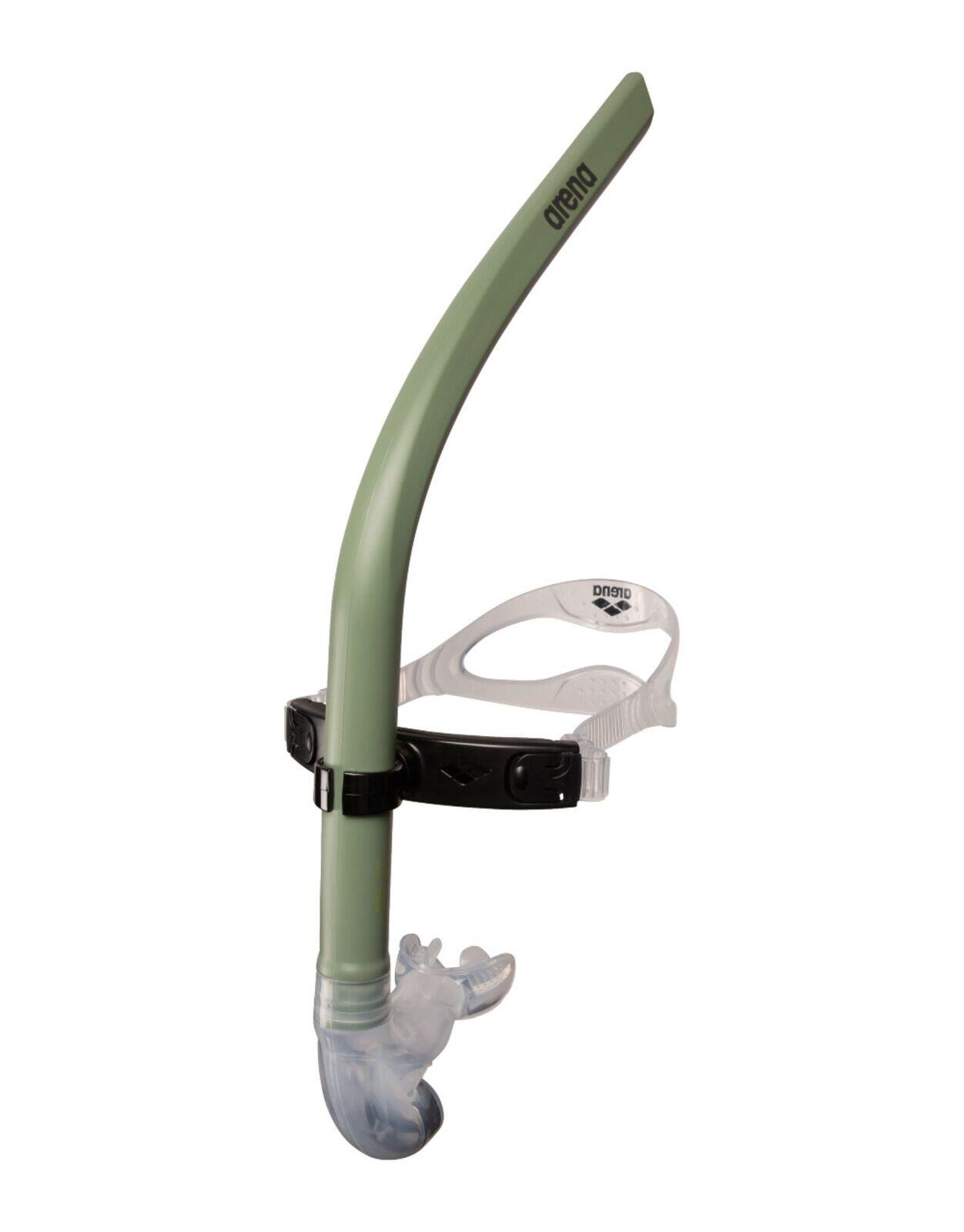Arena Swim Snorkel III Front Mount Training Snorkel Adjustable Strap Valve