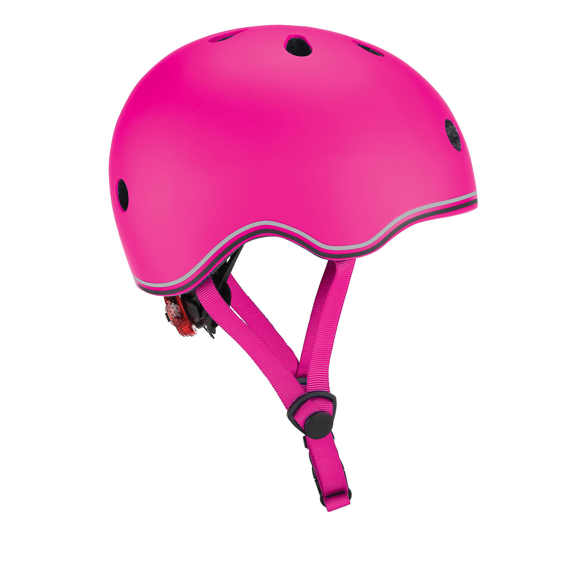 Kids Bike & Scooter Helmet XXS/XS (45-51cm) with LED lights - Pink
