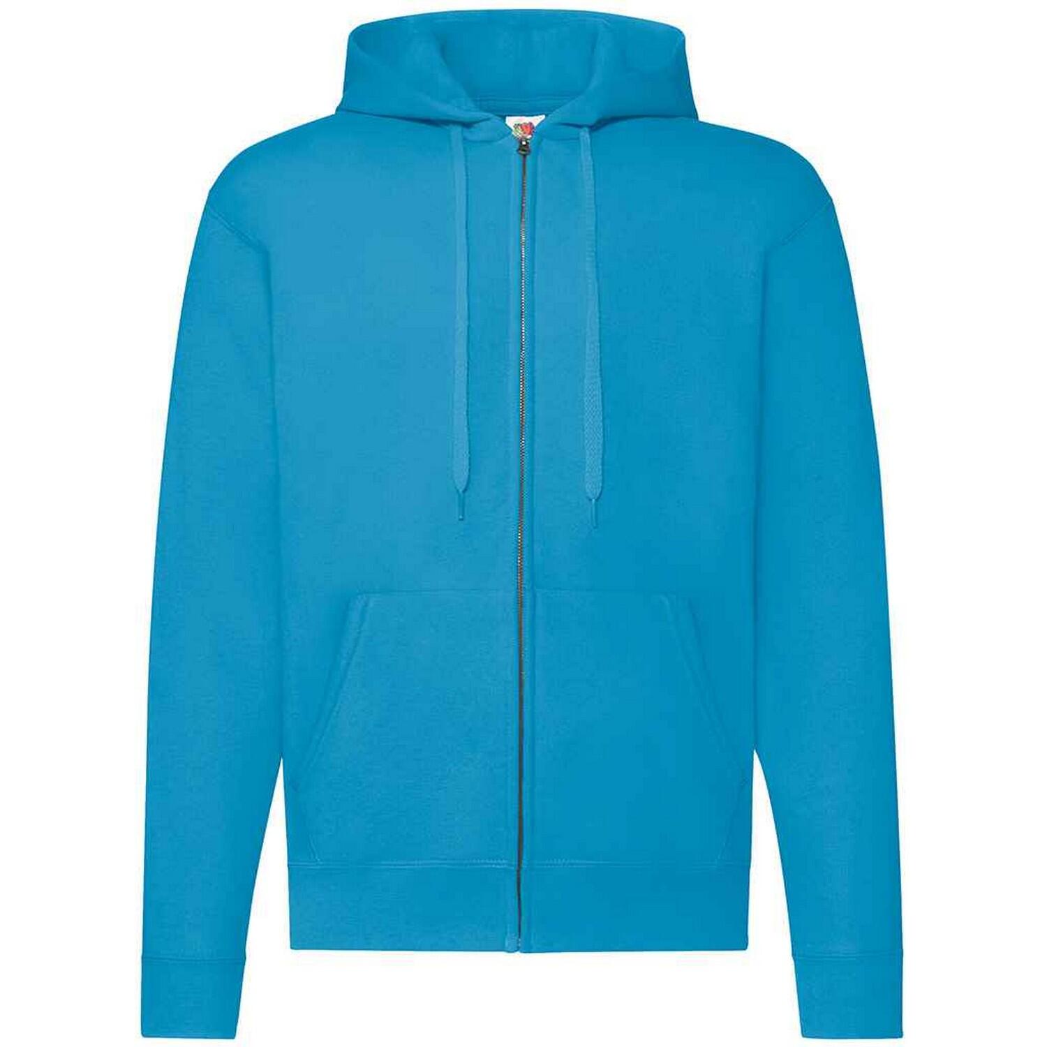 Fruit Of The Loom Mens Classic Zipped Hoodie
