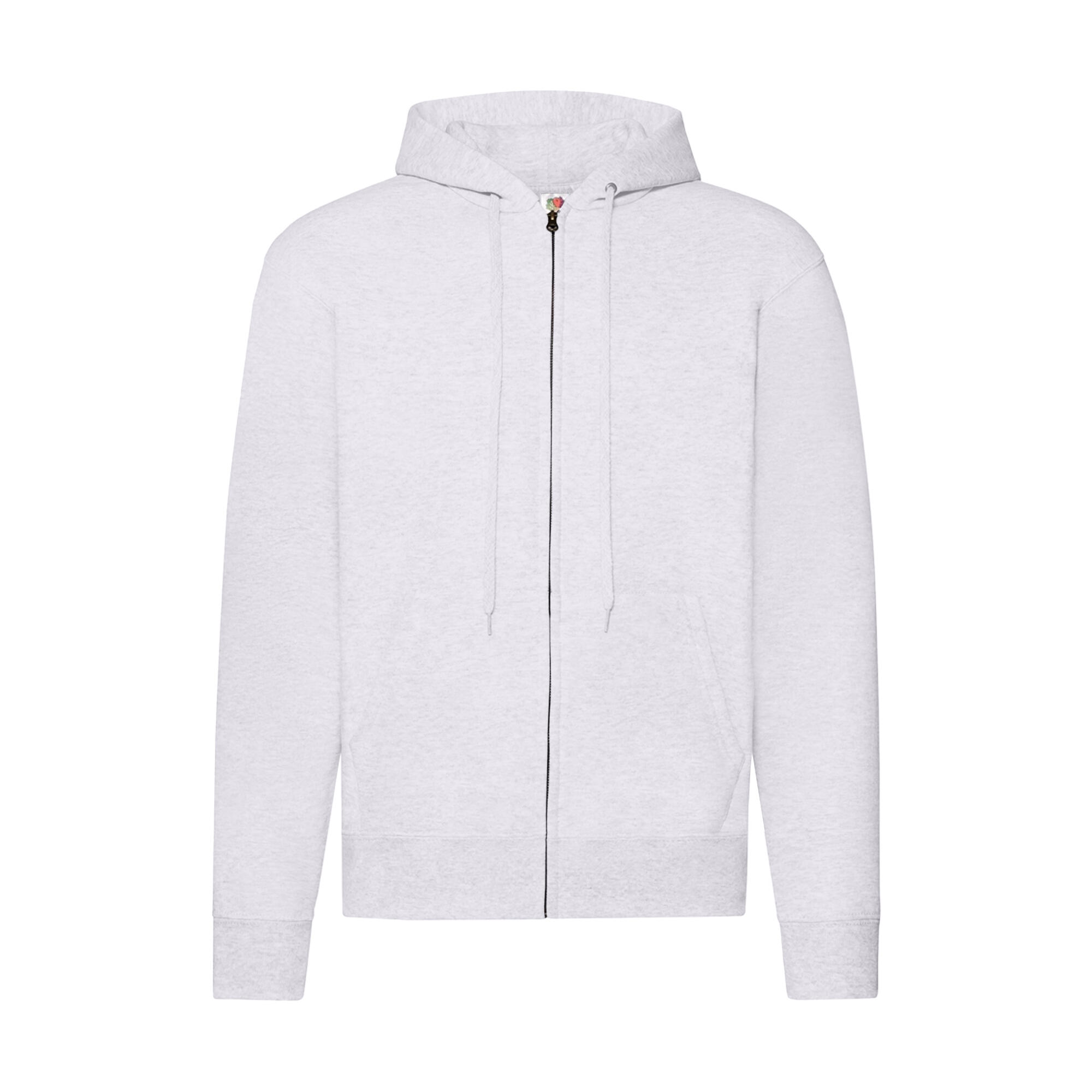 Fruit Of The Loom Mens Classic Heather Zipped Hoodie