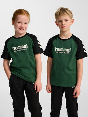 Kinder-t-shirt hummel logo