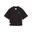 Tricou fitness femei croială lejeră, guler polo Class Relaxed Polo negru PUMA