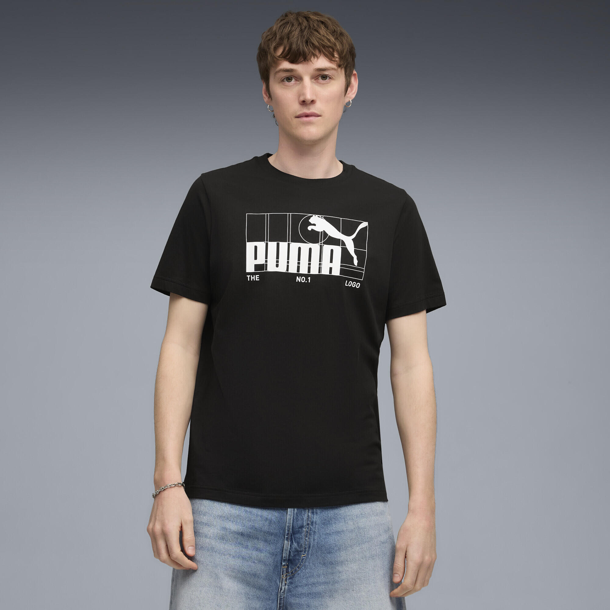 T-shirt à motif logo N° 1 Homme PUMA 2/7