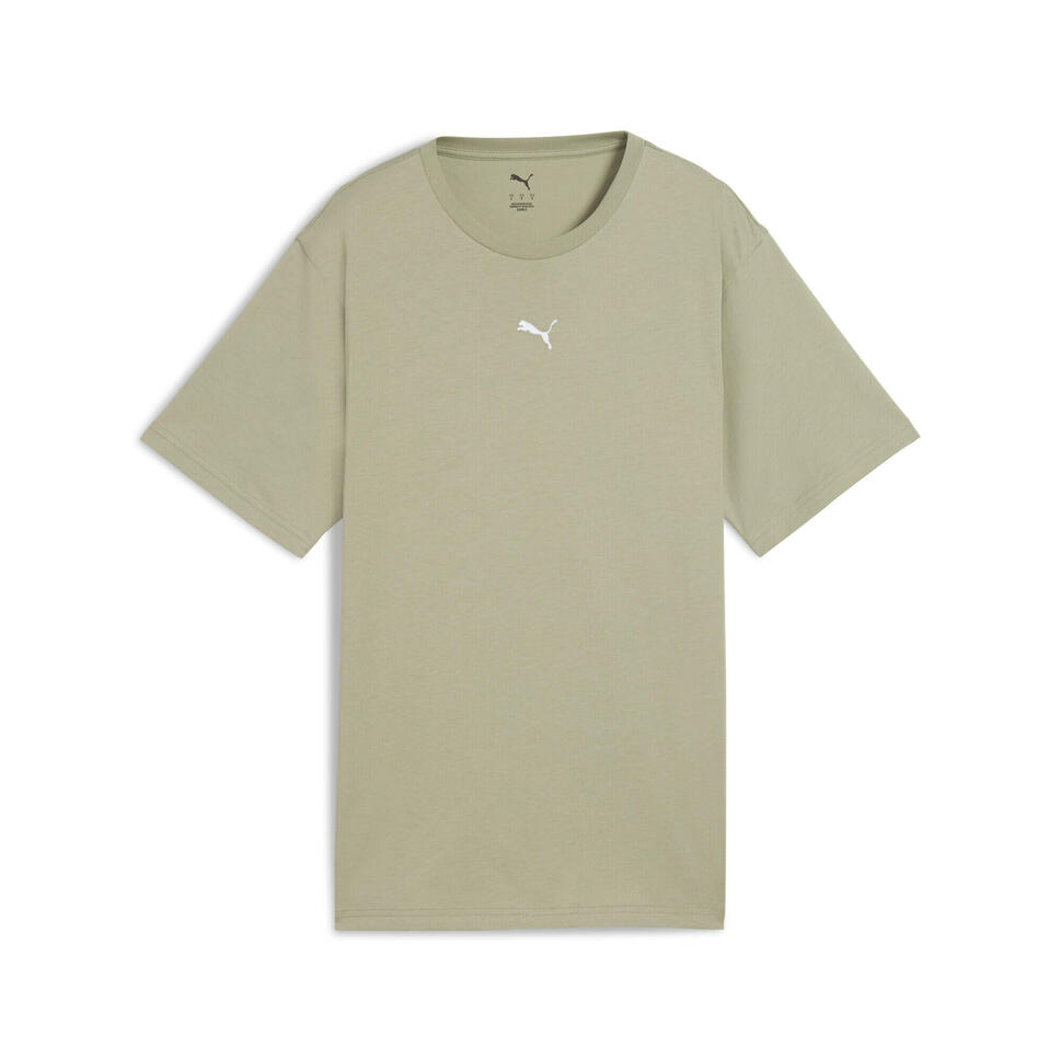 Damska koszulka o luźnym kroju ESS PUMA Lux Army Green