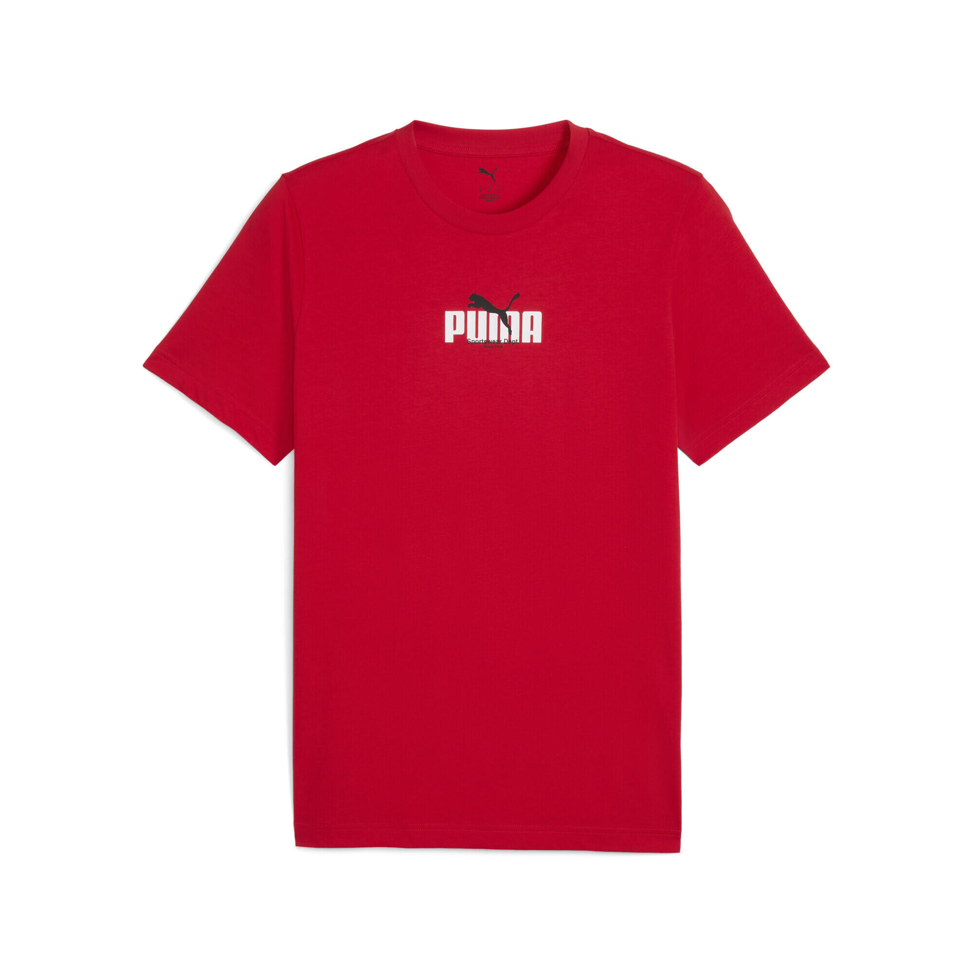 Puma - T-shirt À Logo Puma Homme Puma - T-shirt Manches Courtes - Bordeaux|rouge - Decathlon