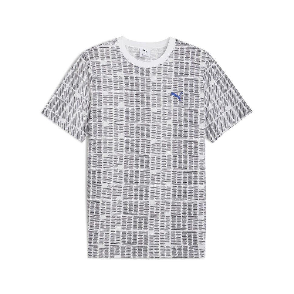 Męska koszulka Essentials Logo Lab PUMA White