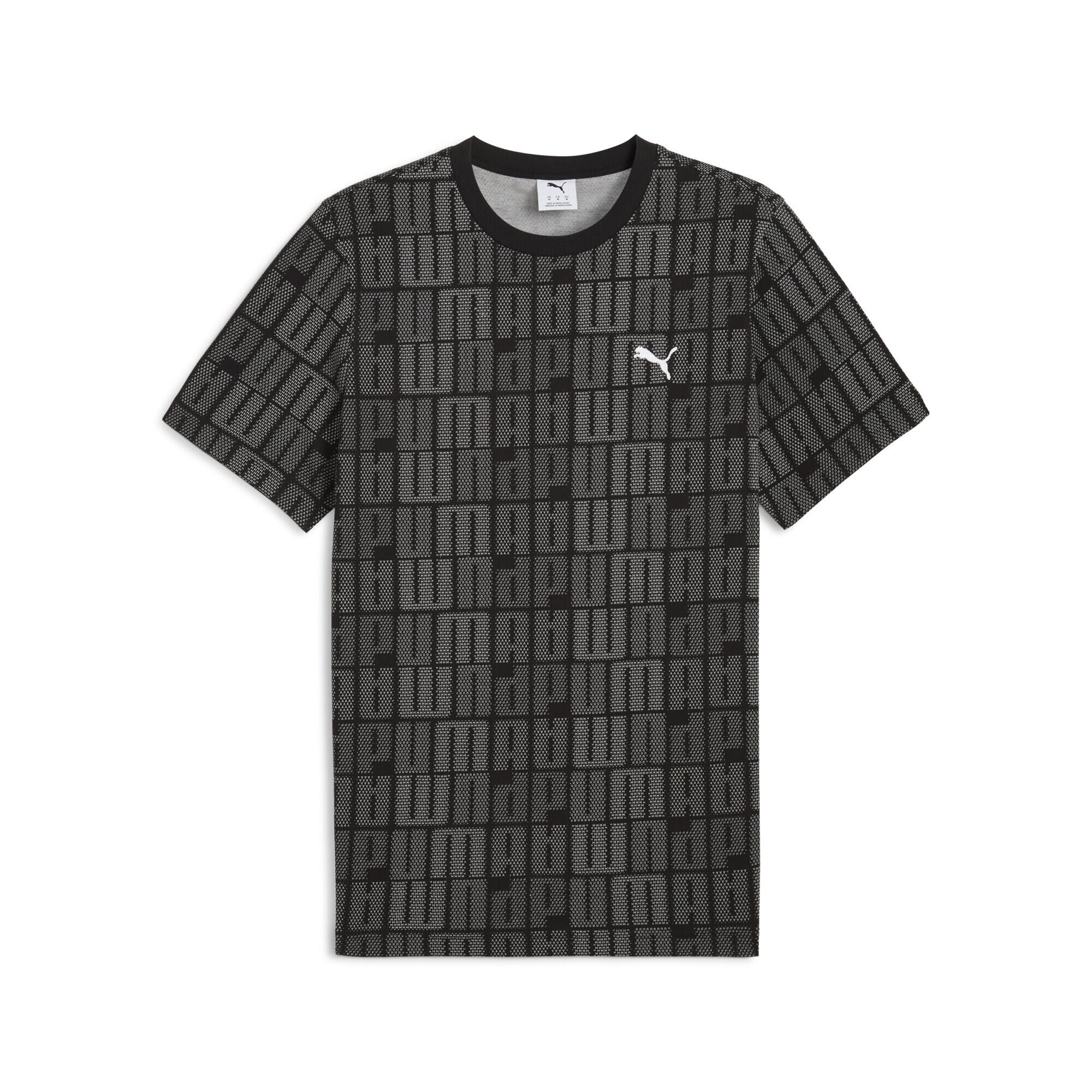Męska koszulka Essentials Logo Lab PUMA Black