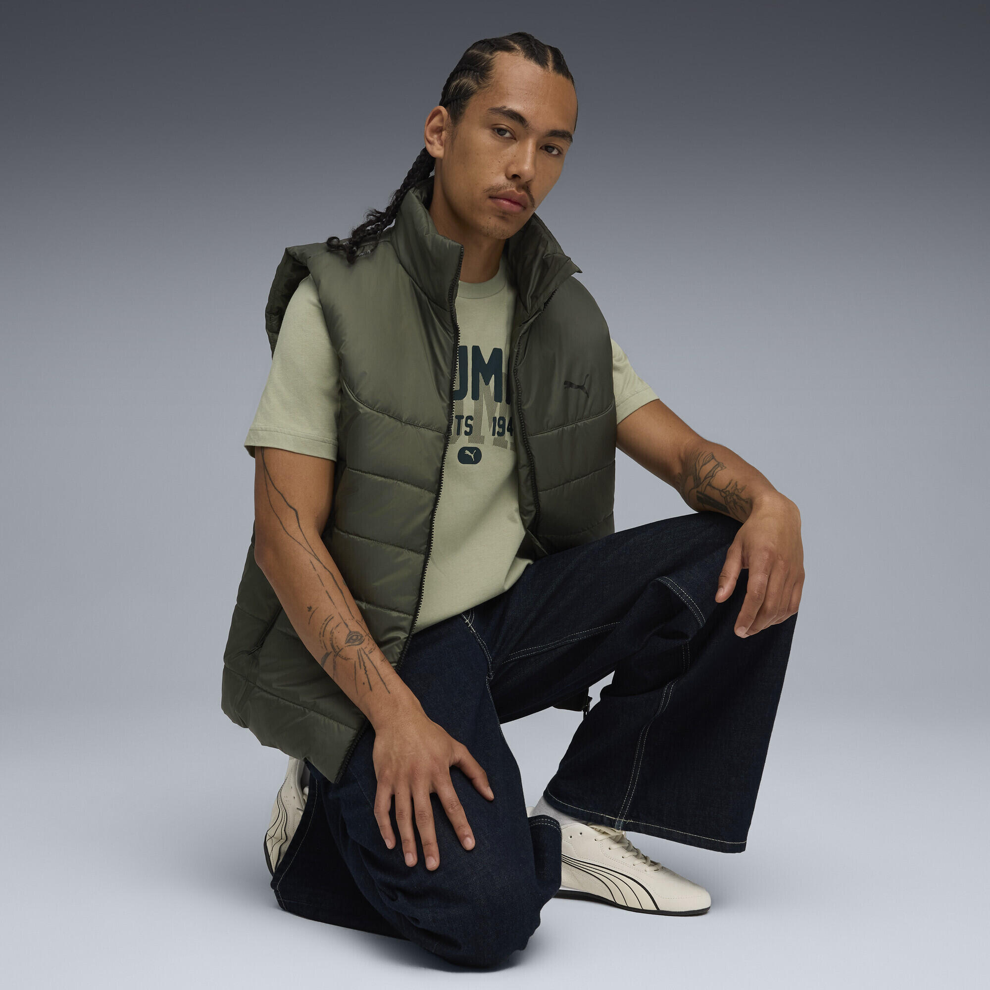 T-shirt à motif style université Homme PUMA 4/7