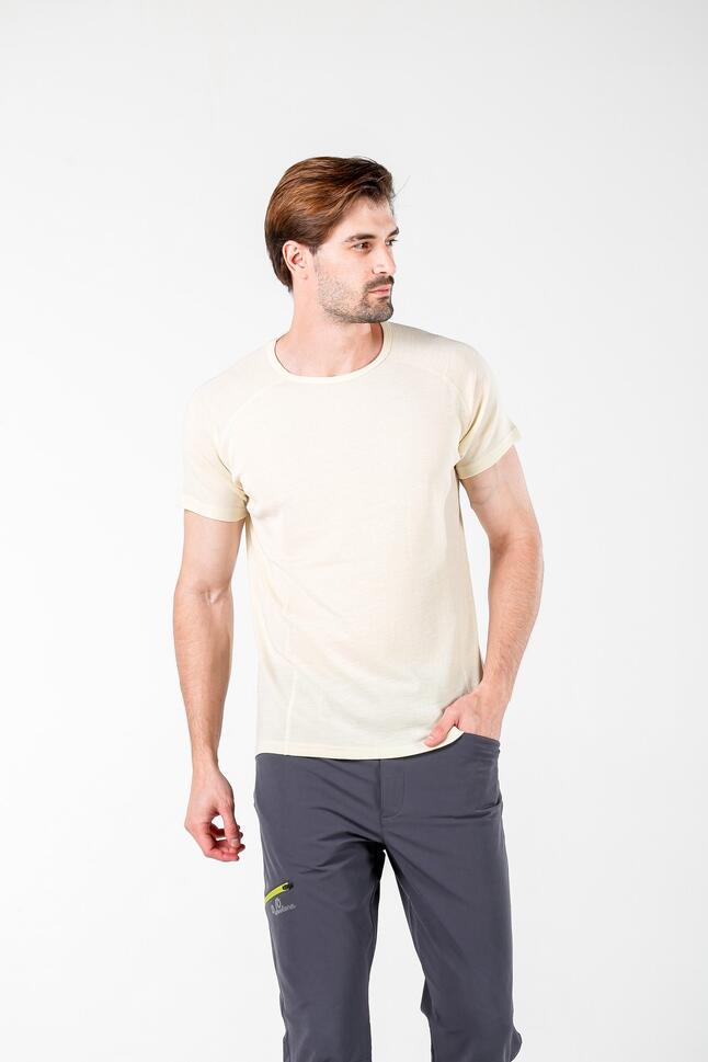 Koszulka męska 100% Merino (195 g/m²) z krótkim rękawem Woolona Berg
