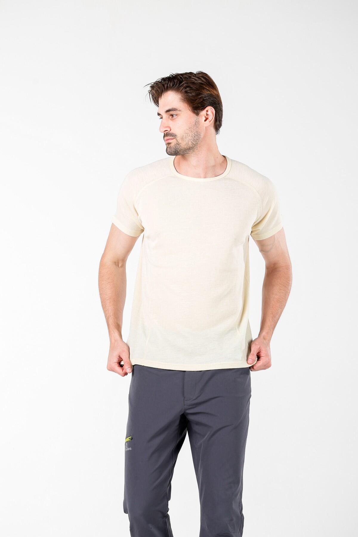 Koszulka męska 100% Merino (195 g/m²) z krótkim rękawem Woolona Berg 7/7