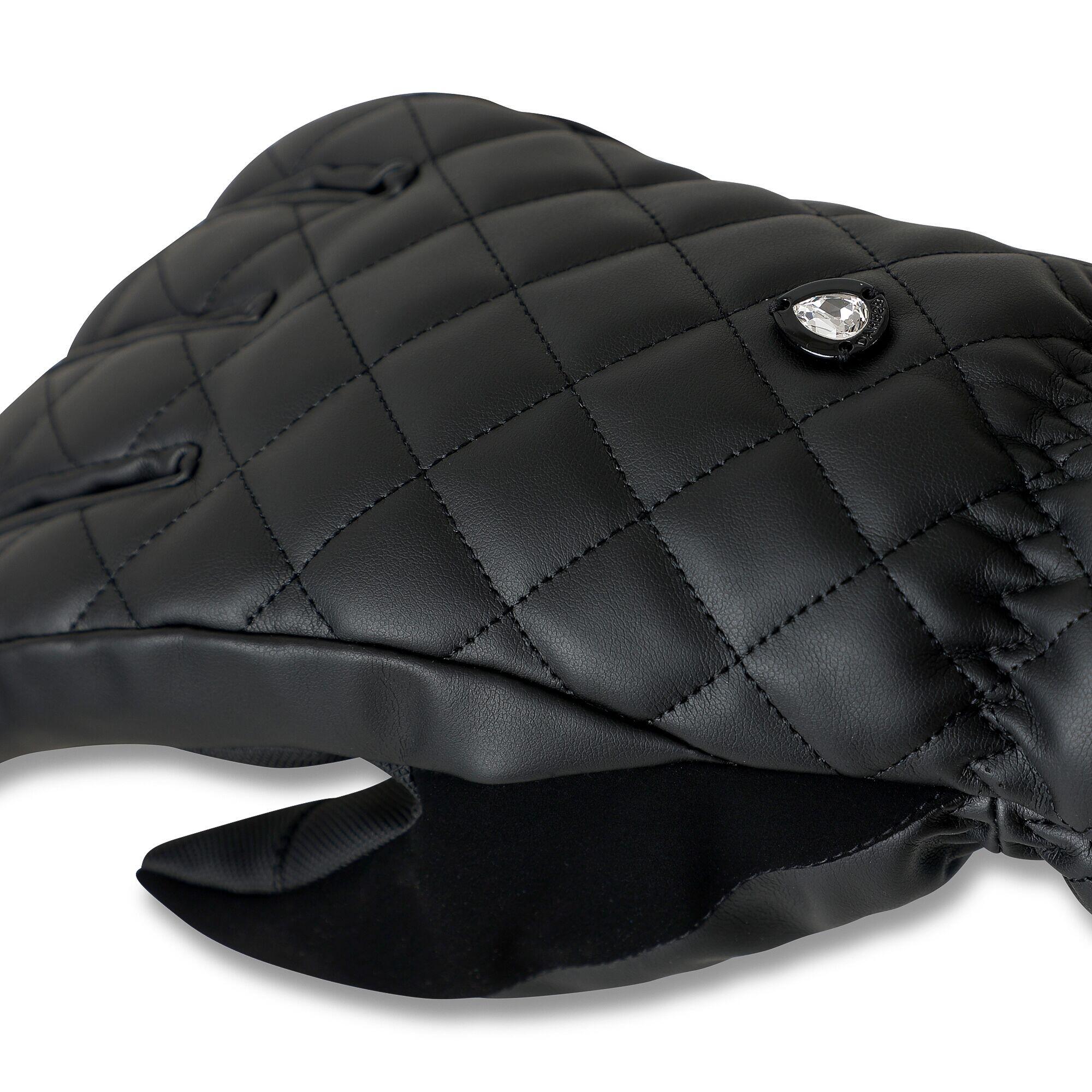 Guanti isolanti da donna in similpelle 3/4