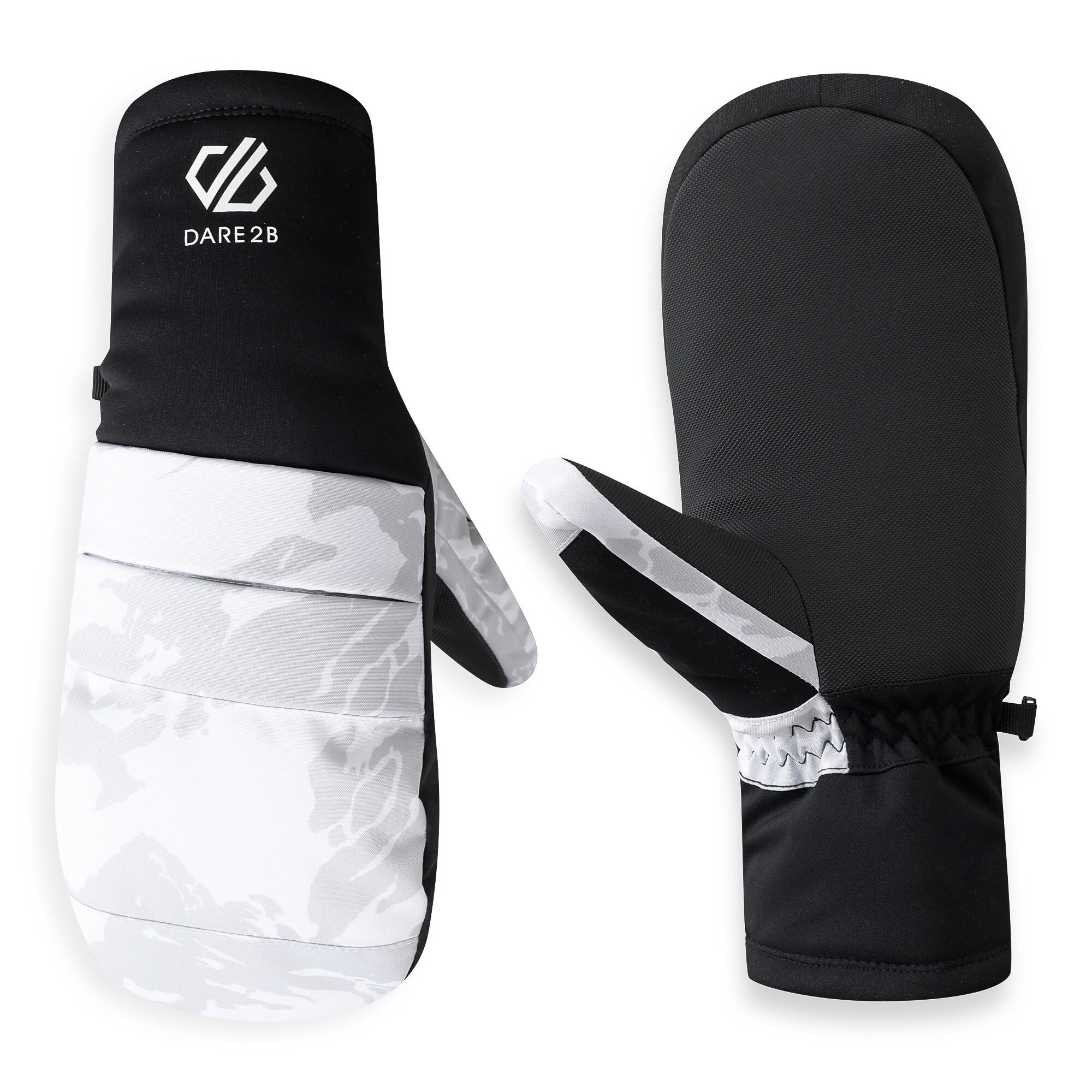 Mittens impermeabili, traspiranti, elasticizzati e isolanti unisex Freeride 1/3