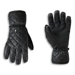 Gants isolants en similicuir pour femme
