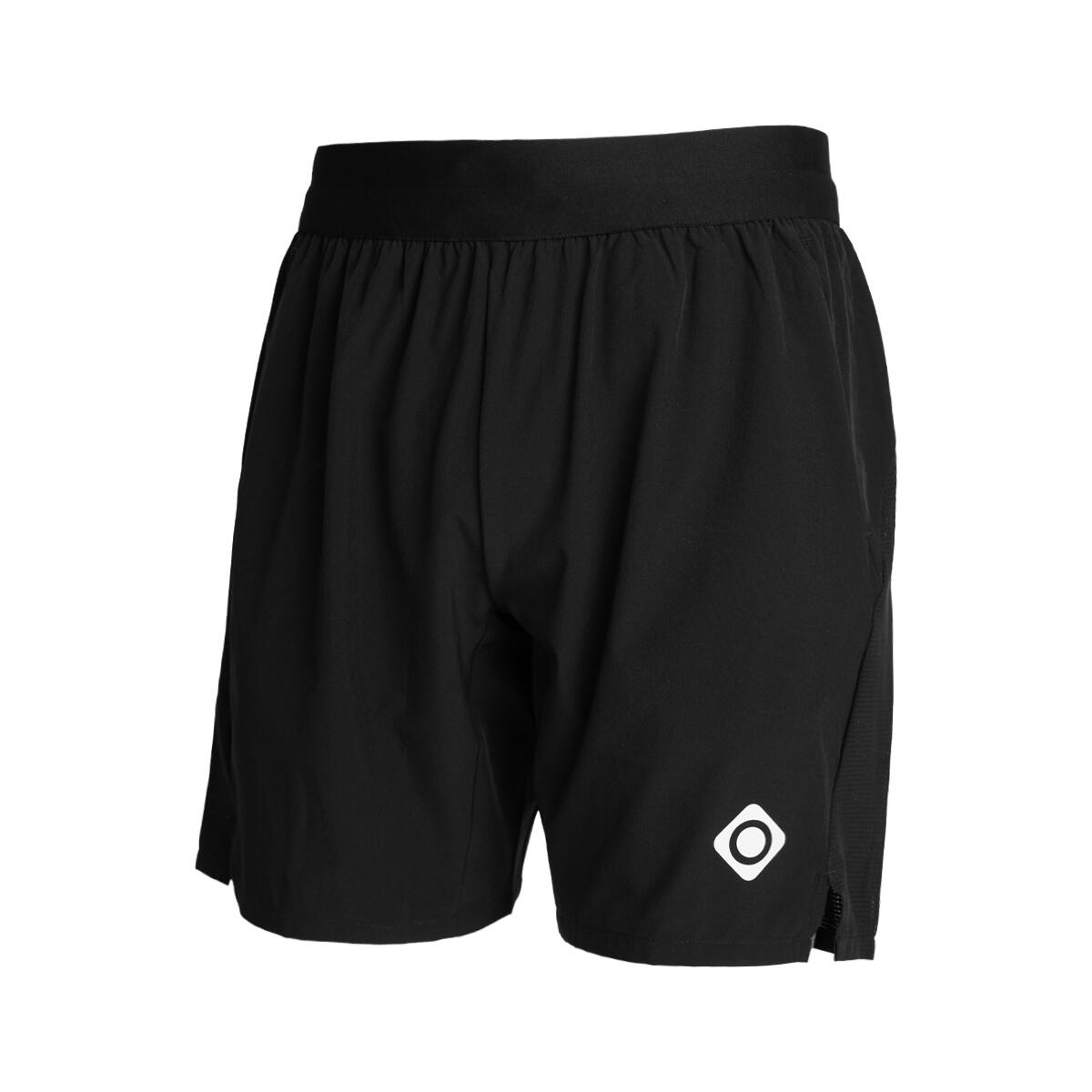 Izas - Rovigo Sport Shorts - Séchage Rapide, Poches Zippées - Shorty De Running - Noir - Decathlon