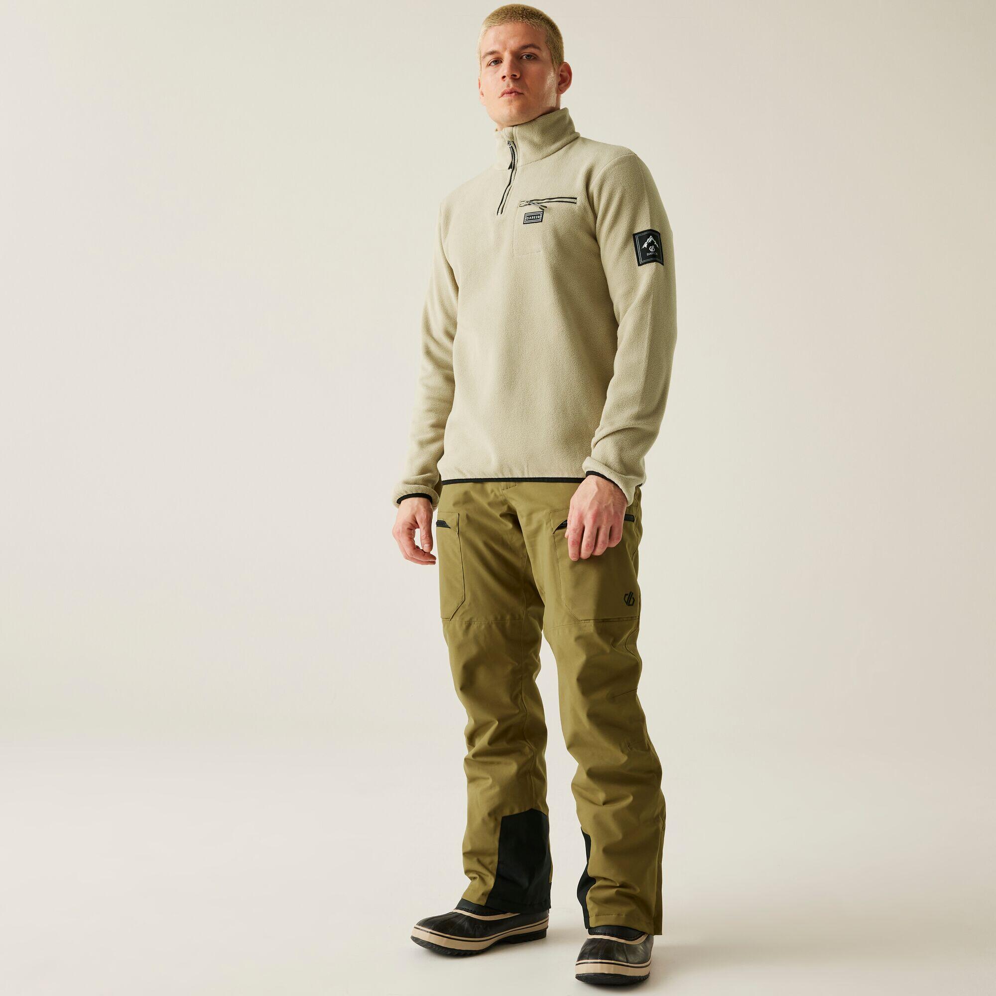 Forro polar esquí hombre Dare 2b Affinity Homme, olive green 3/7