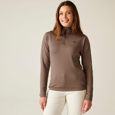 Pullover sweat fleece ski dames midlayer lowline ii