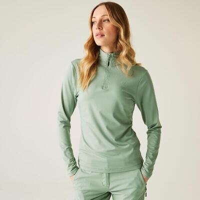 Pullover sweat fleece ski dames midlayer lowline ii