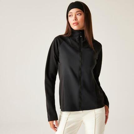 Veste intermédiaire Sleek zippée intégrale, extensible et isolante pour femme