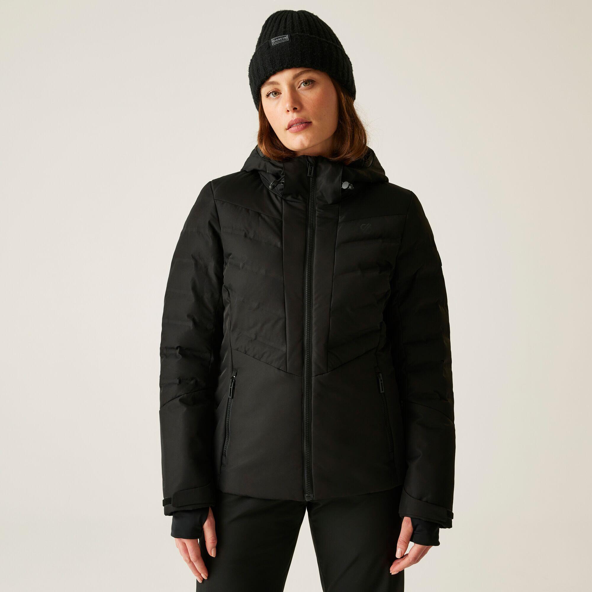 Dare 2b - Veste De Ski Rembourrée Isolée Imperméable Pour Femmes - Veste - Noir - Decathlon