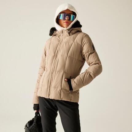 Glamourize Wasserdichte Isolierte Gefütterte Skijacke für Damen